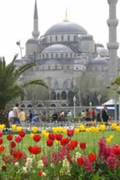 View of the Sultan Ahmet Camii